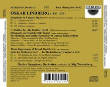 Oskar Lindberg (1887-1955): Symphonie op.16, CD