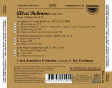 Albert Rubenson (1826-1901): Symphonie C-Dur, CD