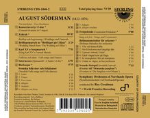 August Söderman (1832-1876): Orchesterwerke, CD