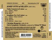 Josef Otto af Sillen (1859-1951): Symphonie Nr.3, CD