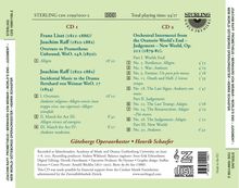 Joachim Raff (1822-1882): Bühnenmusik zu "Bernhard von Weimar" WoO 17, 2 CDs
