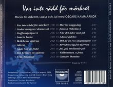 Oscars Kammarkör - Var inte rädd för mörkret (Musik till Advent, Lucia och Jul), CD
