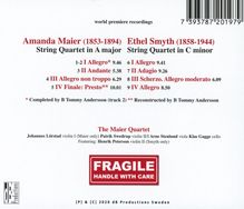 Amanda Maier-Röntgen (1853-1894): Streichquartett A-Dur, CD