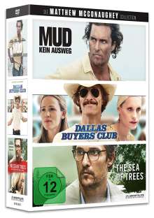 Matthew McConaughey Collection, 3 DVDs