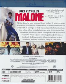 Malone (Blu-ray), Blu-ray Disc