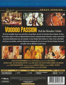 Voodoo Passion - Der Ruf der blonden Göttin (Blu-ray), Blu-ray Disc