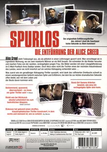 Spurlos - Die Entführung der Alice Creed, DVD