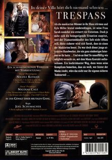 Trespass (2011), DVD