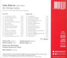 Carl Greith (1828-1887): Der Heilige Gallus, CD