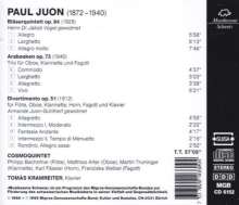 Paul Juon (1872-1940): Kammermusik, CD