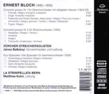 Ernest Bloch (1880-1959): Concerti grossi f.Streicher Nr.1 &amp; 2, CD