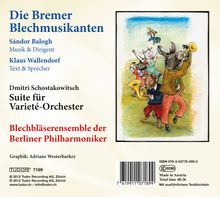 Blechbläser Ensemble der Berliner Philharmoniker - Die Bremer Blechmusikanten, CD