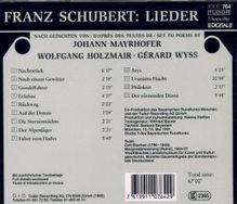 Franz Schubert (1797-1828): Lieder, CD