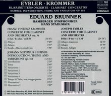 Eduard Brunner spielt Klarinettenkonzerte, CD