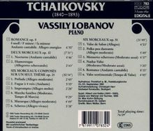 Peter Iljitsch Tschaikowsky (1840-1893): 15 Klavierstücke, CD