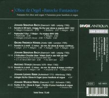 Barocke Fantasien für Oboe &amp; Orgel, CD