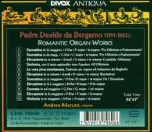 Padre Davide da Bergamo (1791-1863): Orgelwerke, CD