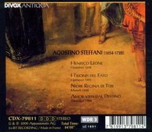 Agostino Steffani (1654-1728): Suites Theatrales, CD
