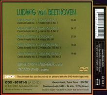 Ludwig van Beethoven (1770-1827): Cellosonaten Nr.1-5, DVD-Audio