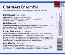ClarinArt Ensemble, CD