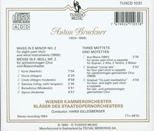 Anton Bruckner (1824-1896): Messe Nr.2, CD