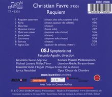 Christian Favre (geb. 1955): Requiem, CD