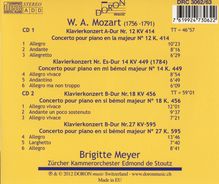 Wolfgang Amadeus Mozart (1756-1791): Klavierkonzerte Nr.12,14,18,27, 2 CDs