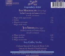 Felix Mendelssohn Bartholdy (1809-1847): Violinkonzert op.64, CD