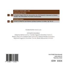 Antonio Vivaldi und Fabian Müller Werke, Ostinato Ensemble, 66:22. Instrumente: Violine, Violoncello, Cembalo.