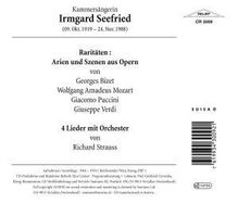 Irmgard Seefried - Raritäten, CD