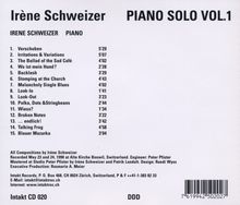 Irene Schweizer (1941-2024): Piano Solo Vol. 1, CD