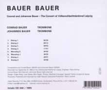 Conrad Bauer &amp; Johannes Bauer: Bauer Bauer (Live), CD
