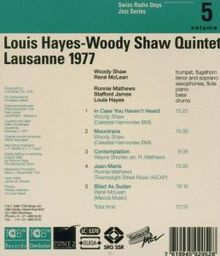 Louis Hayes (geb. 1937): Lausanne 1977, CD