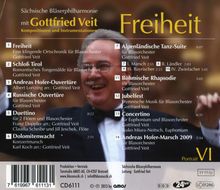 Sächsische Bläserphilharmonie: Freiheit, CD