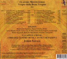 Claudio Monteverdi (1567-1643): Vespro della beata vergine, 2 Super Audio CDs