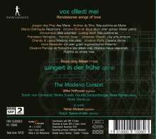 Vox Dileti Mei - Renaissance Songs of Love, CD
