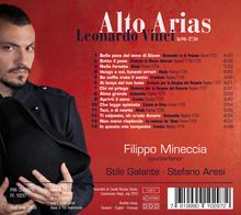 Leonardo Vinci (1690-1730): Alto Arias, CD