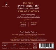 Elam Rotem (geb. 1984): Rappresentatione di Giuseppe e i suoi fratelli (Joseph und seine Brüder), 2 CDs