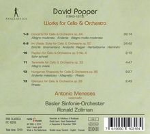 David Popper (1843-1913): Werke für Cello &amp; Orchester, CD