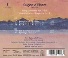 Eugen D'Albert (1864-1932): Klavierkonzerte Nr.1 &amp; 2, 2 CDs