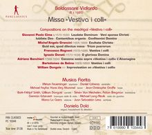 Baldassare Vialardo (fl. ca. 1620): Missa "Vestiva i colli", CD