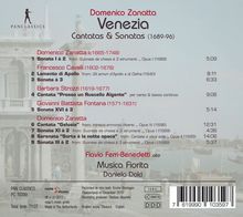 Domenico Zanatta (1665-1748): Kantaten &amp; Sonaten - "Venezia", CD