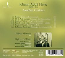 Johann Adolph Hasse (1699-1783): Kantaten - Arcadian Cantatas, CD