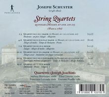 Joseph Schuster (1748-1812): Streichquartette Nr.1-6 "Quartetti Padovani (Padua, 1780)", CD