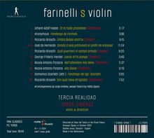 Jorge Jimenez - Farinelli's Violin, CD