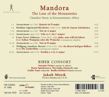 Mandora - The Lute of the Monasteries (Chamber Music at Kremsmünster Abbey), CD