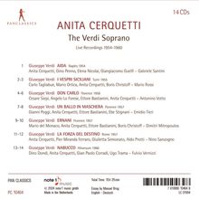 Anita Cerquetti - The Verdi Soprano, 14 CDs