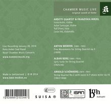 Arditti-Quartet &amp; Franziska Hirzel - Second Viennese School, 1 CD und 1 Blu-ray Disc