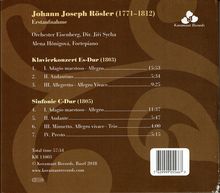 Jan Jozef Rösler (1771-1813): Klavierkonzert Es-Dur, CD