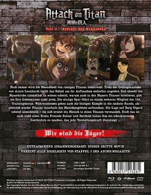 Attack on Titan Teil 3: Gebrüll des Erwachens (Blu-ray im Steelbook), Blu-ray Disc